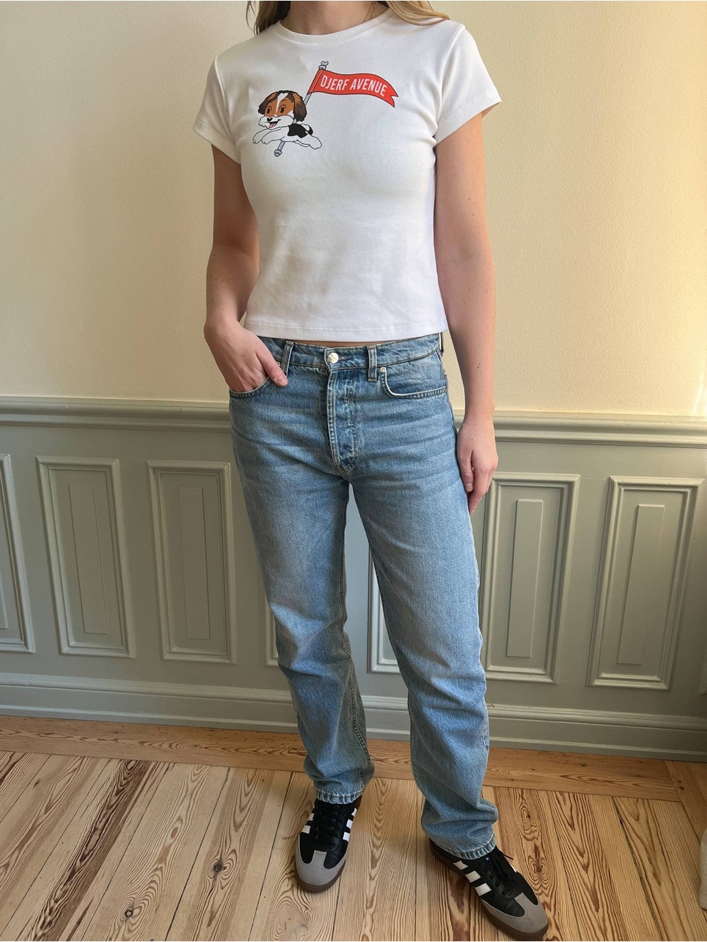 Djerf Avenue Brand New (NWT) Rufus T-Shirt